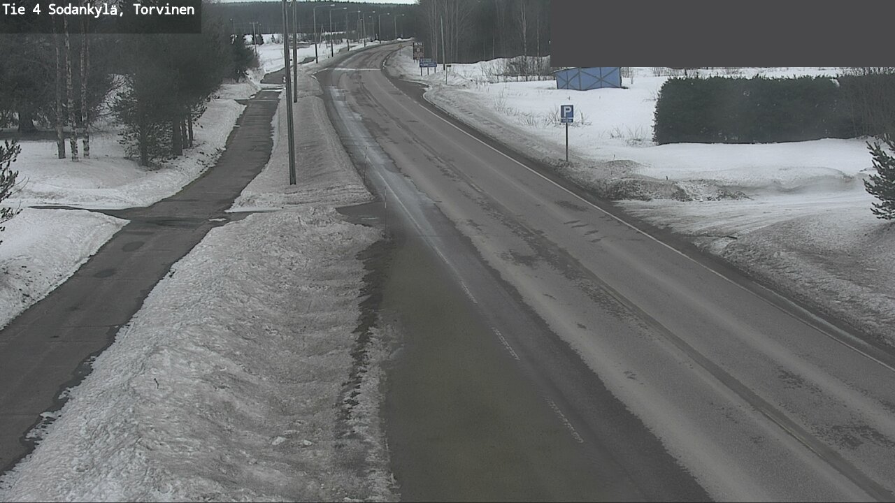 Weather Camera Image Väg 4 Sodankylä, Torvinen, Sodankylä, Lappi