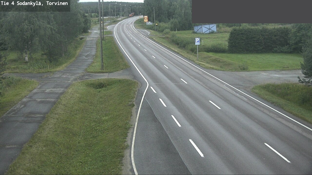 Weather Camera Image Road 4 Sodankylä, Torvinen, Sodankylä, Lappi