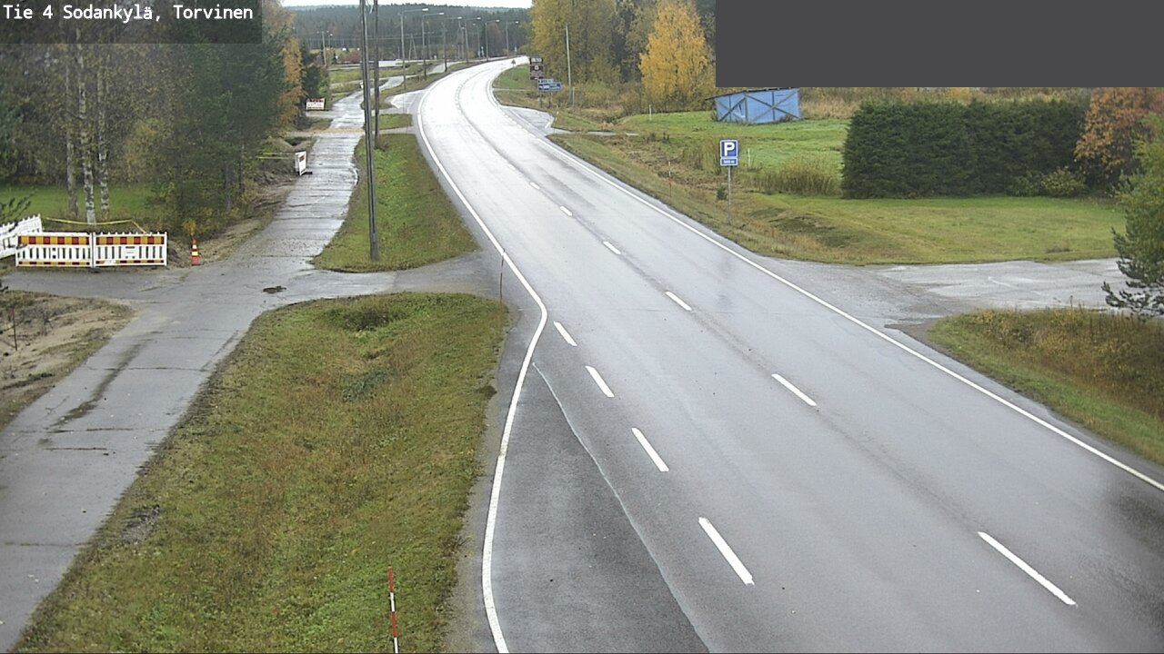 Weather Camera Image Road 4 Sodankylä, Torvinen, Sodankylä, Lappi