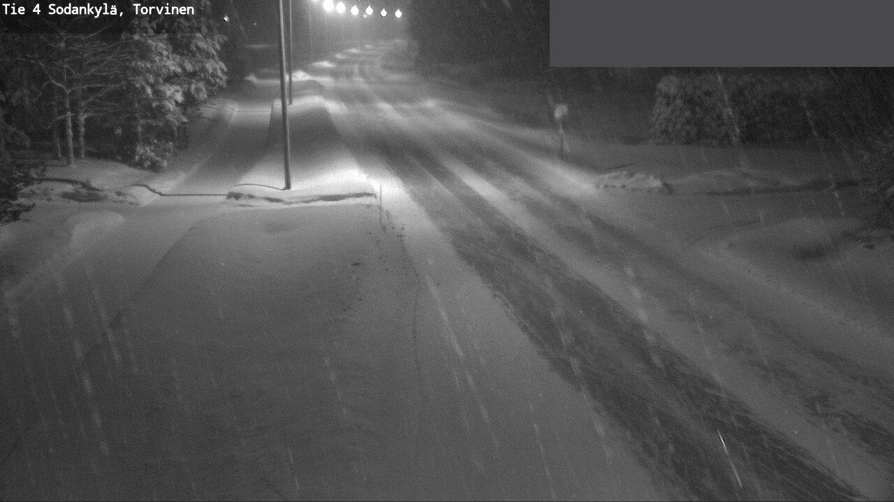 Weather Camera Image Road 4 Sodankylä, Torvinen, Sodankylä, Lappi