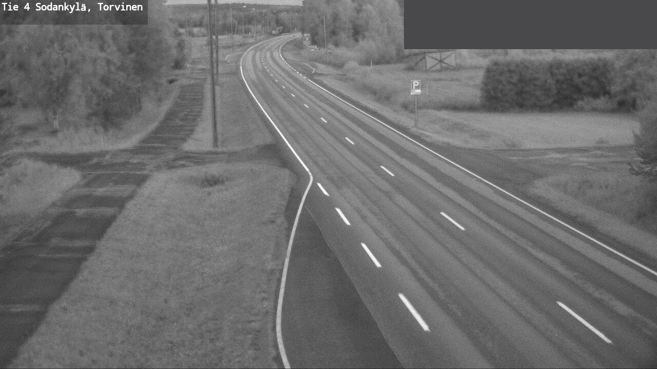 Weather Camera Image Road 4 Sodankylä, Torvinen, Sodankylä, Lappi