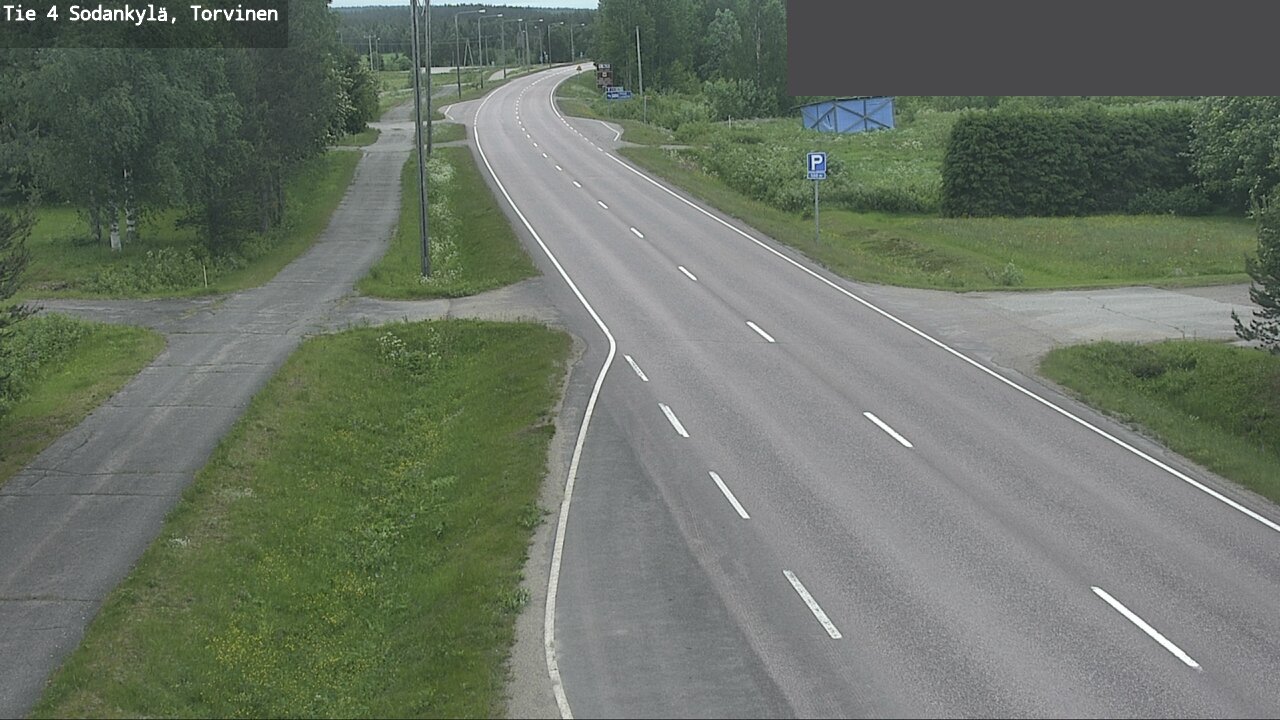 Weather Camera Image Väg 4 Sodankylä, Torvinen, Sodankylä, Lappi