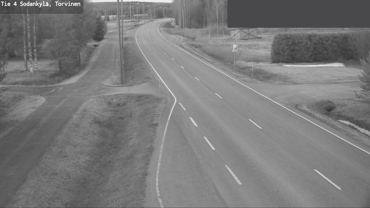 Weather Camera Image Road 4 Sodankylä, Torvinen, Sodankylä, Lappi