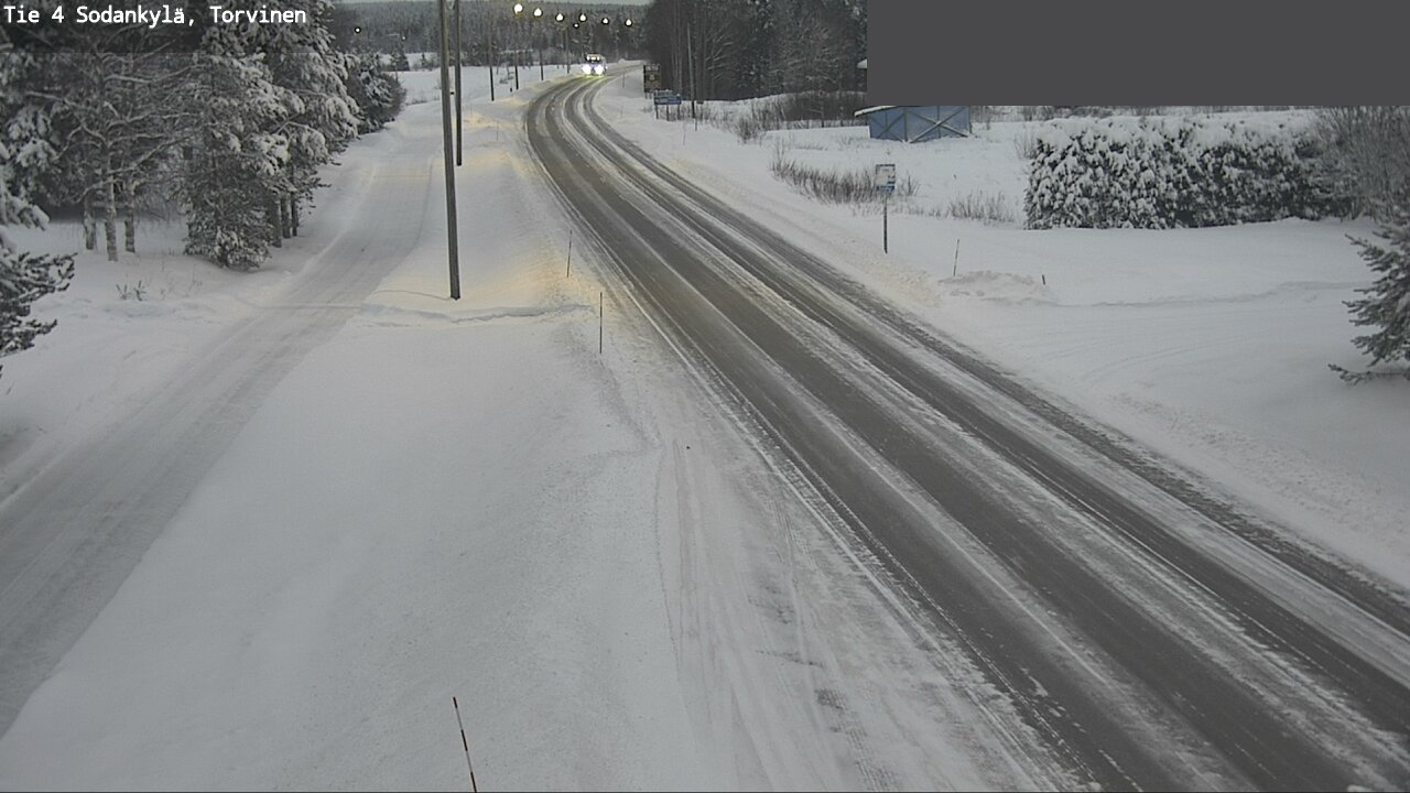 Weather Camera Image Road 4 Sodankylä, Torvinen, Sodankylä, Lappi