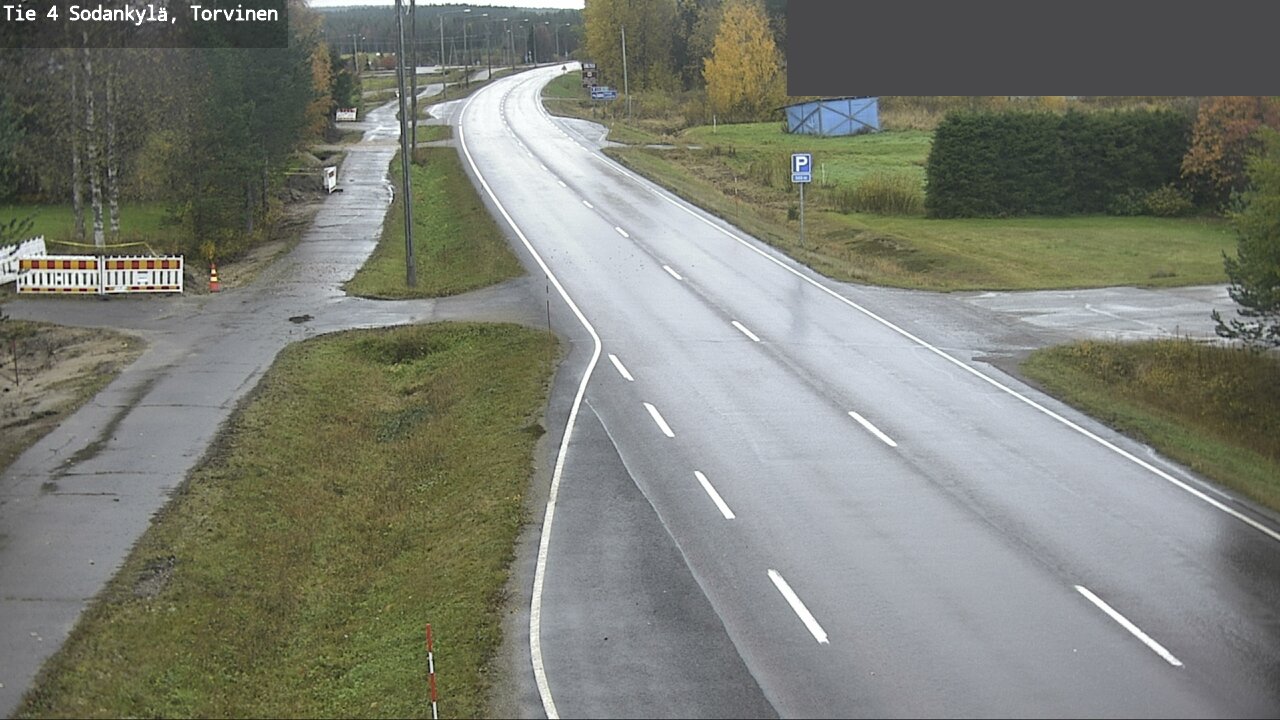 Weather Camera Image Road 4 Sodankylä, Torvinen, Sodankylä, Lappi