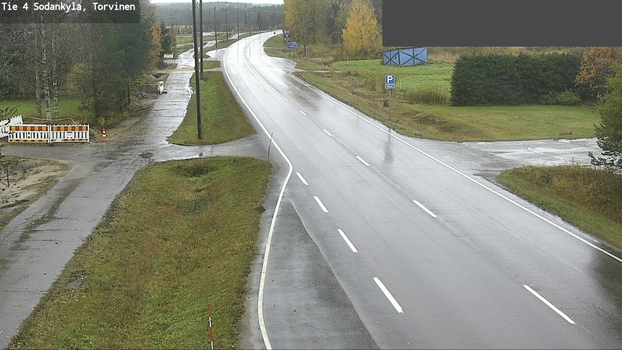 Weather Camera Image Road 4 Sodankylä, Torvinen, Sodankylä, Lappi