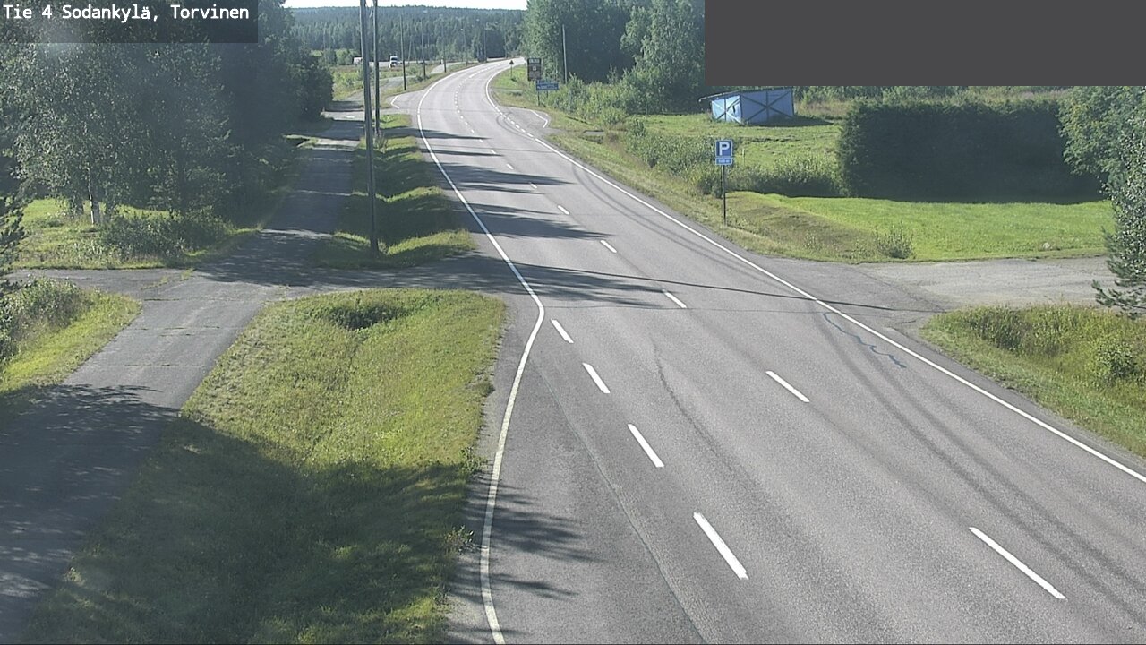 Weather Camera Image Road 4 Sodankylä, Torvinen, Sodankylä, Lappi