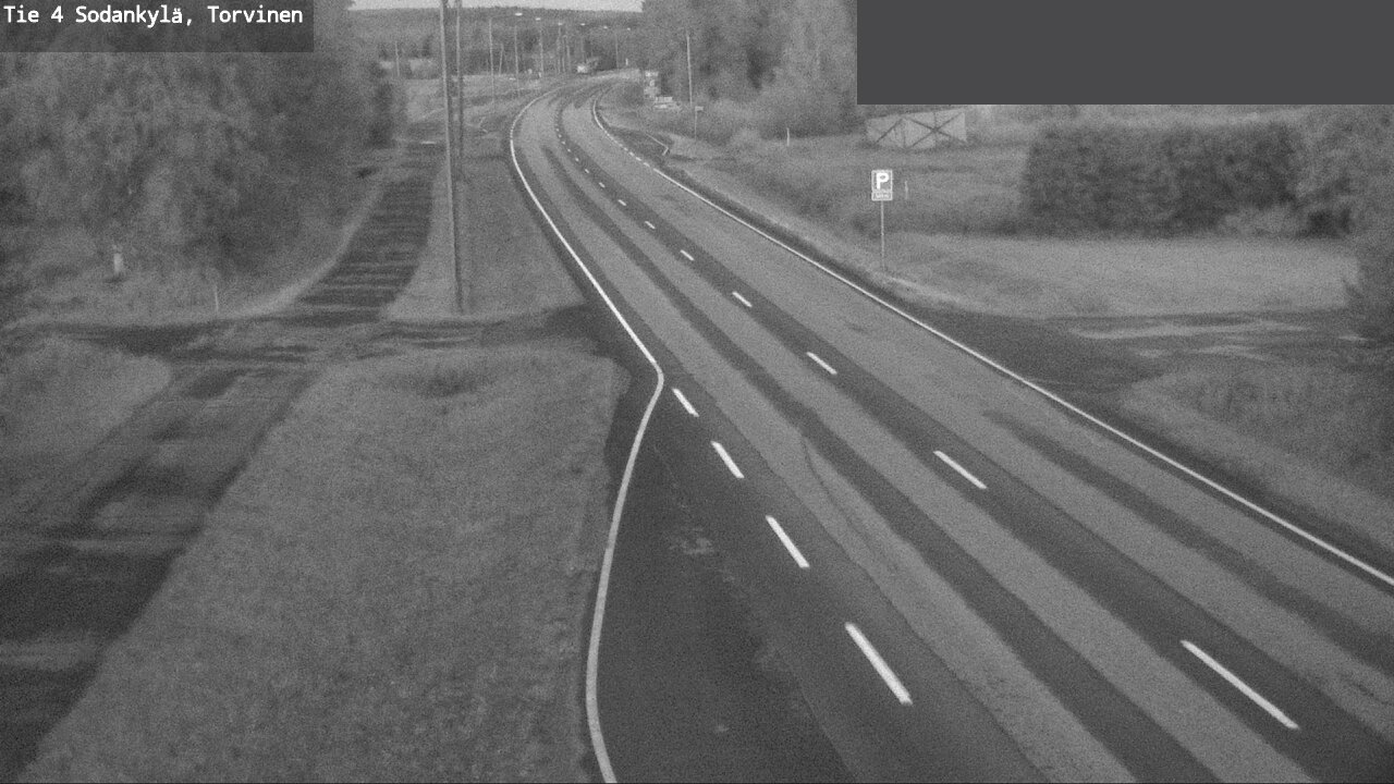 Weather Camera Image Road 4 Sodankylä, Torvinen, Sodankylä, Lappi