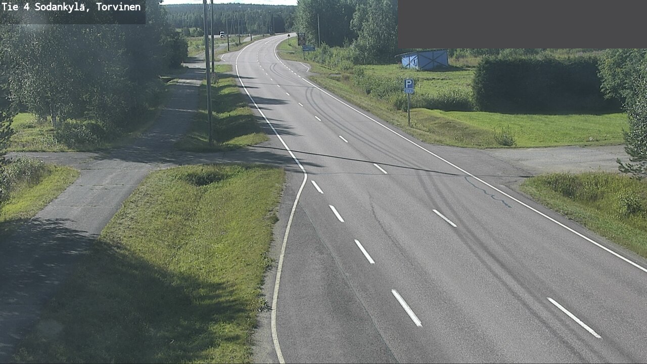 Weather Camera Image Road 4 Sodankylä, Torvinen, Sodankylä, Lappi
