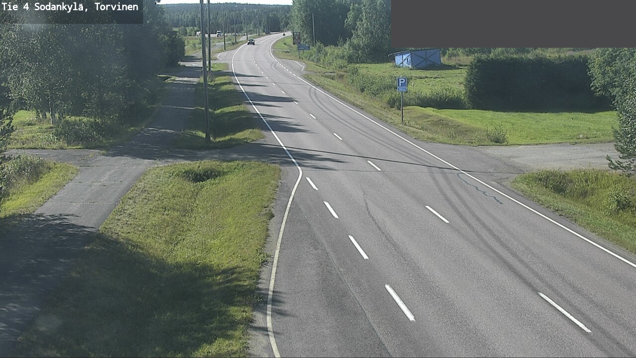 Weather Camera Image Road 4 Sodankylä, Torvinen, Sodankylä, Lappi