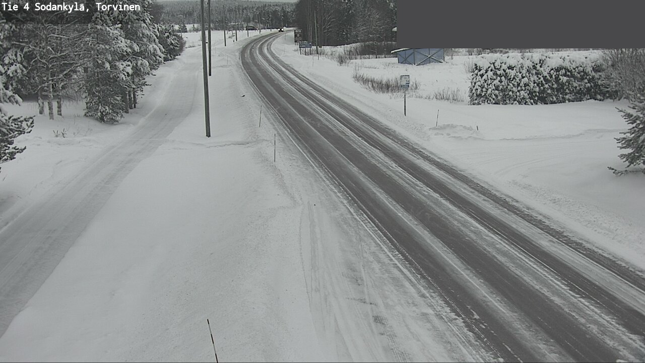 Weather Camera Image Road 4 Sodankylä, Torvinen, Sodankylä, Lappi