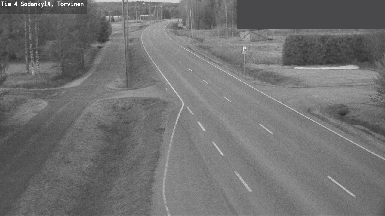 Weather Camera Image Road 4 Sodankylä, Torvinen, Sodankylä, Lappi