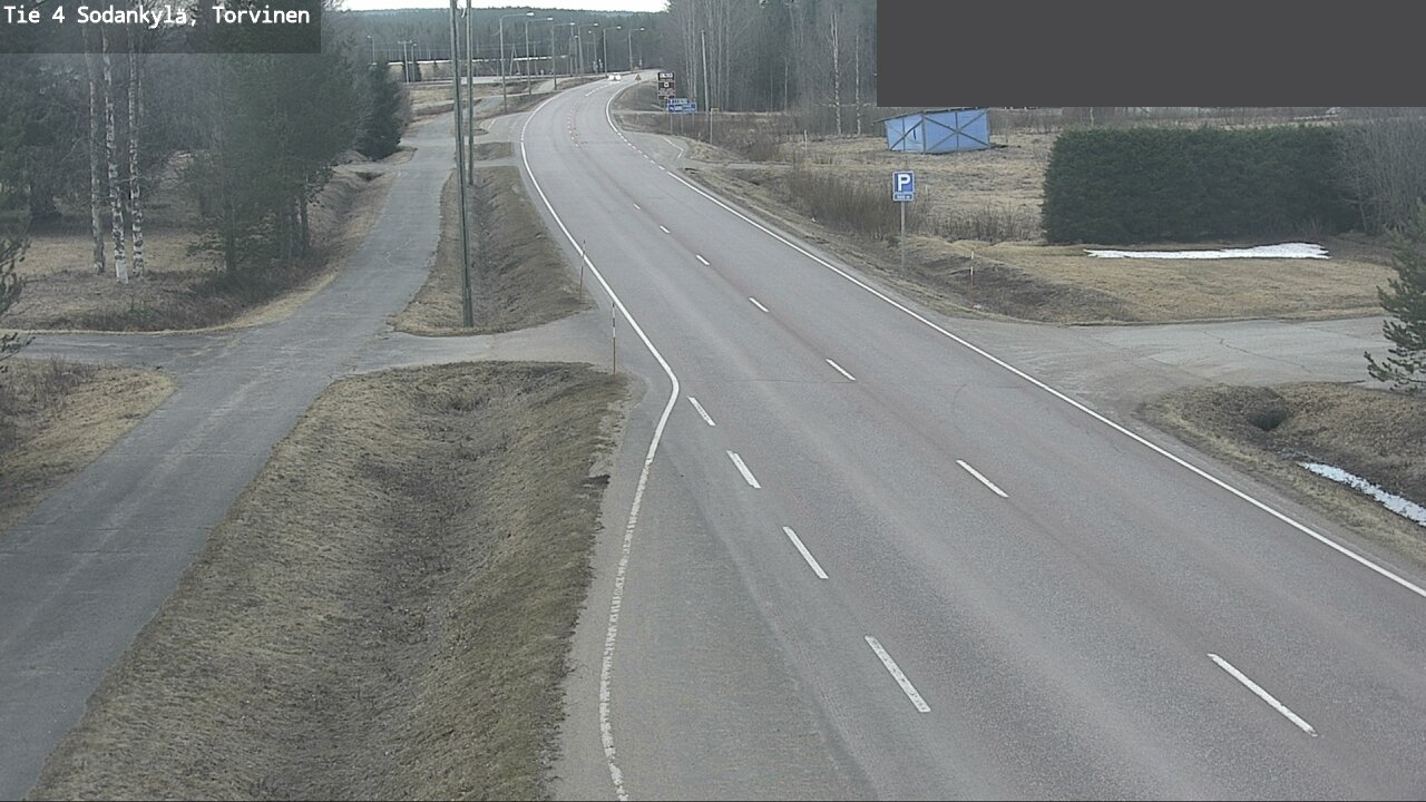 Weather Camera Image Road 4 Sodankylä, Torvinen, Sodankylä, Lappi