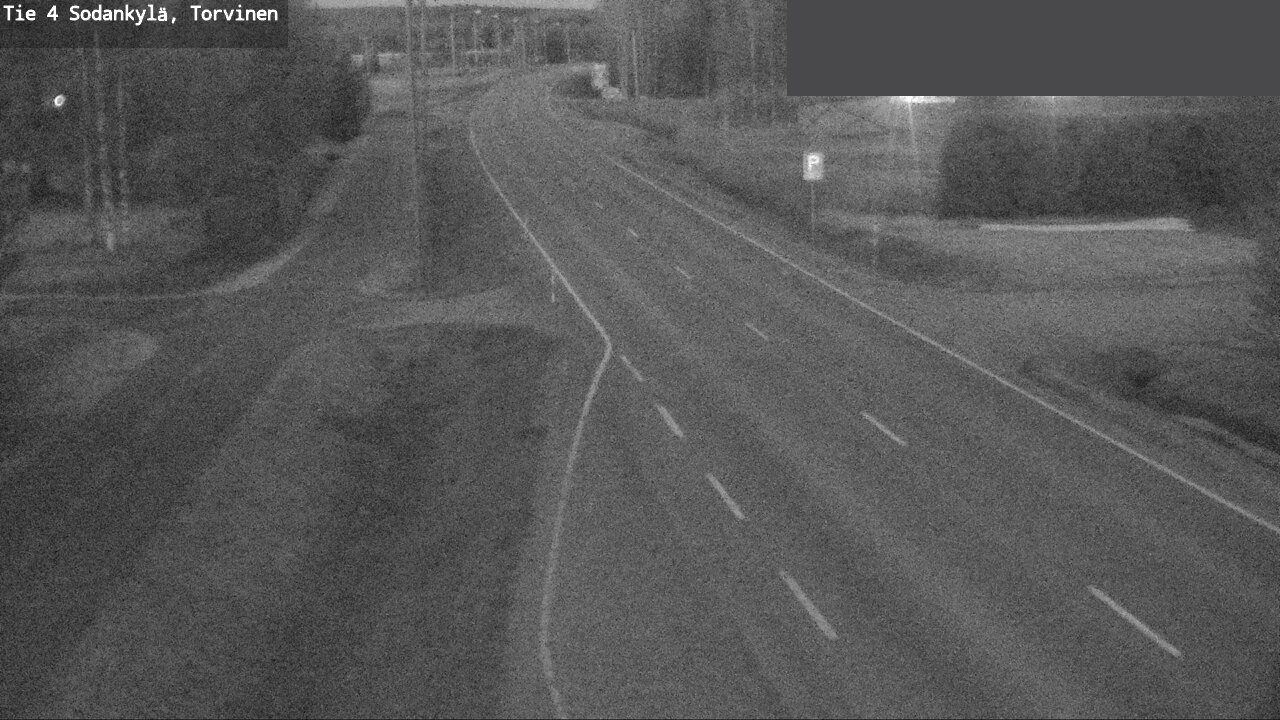 Weather Camera Image Road 4 Sodankylä, Torvinen, Sodankylä, Lappi