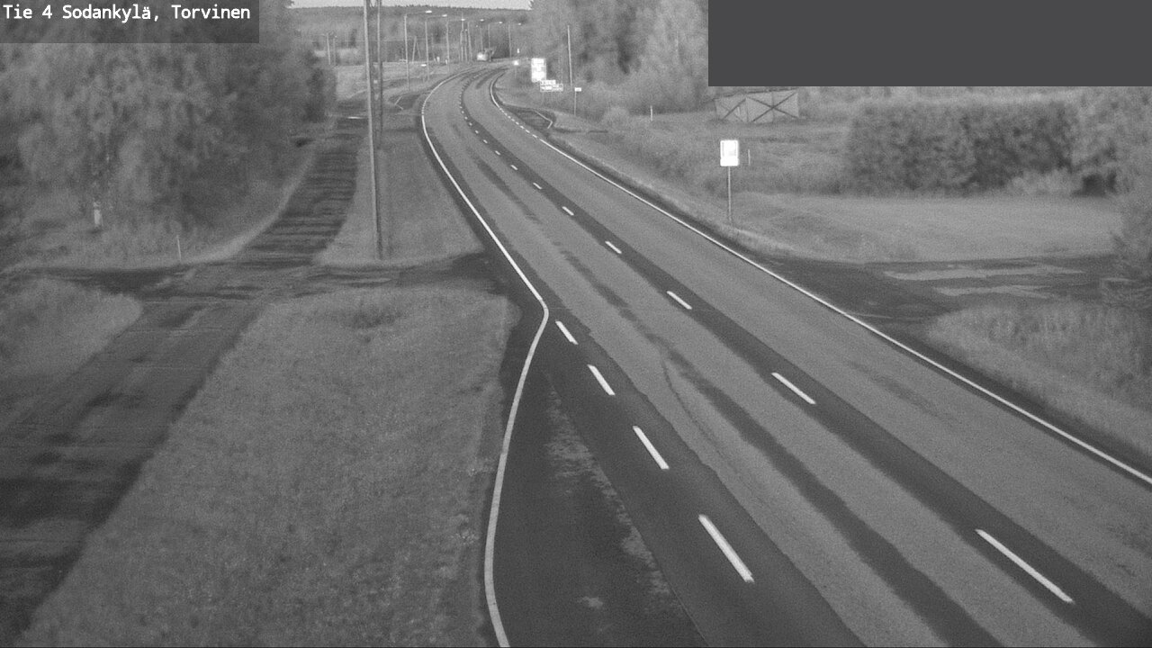 Weather Camera Image Road 4 Sodankylä, Torvinen, Sodankylä, Lappi