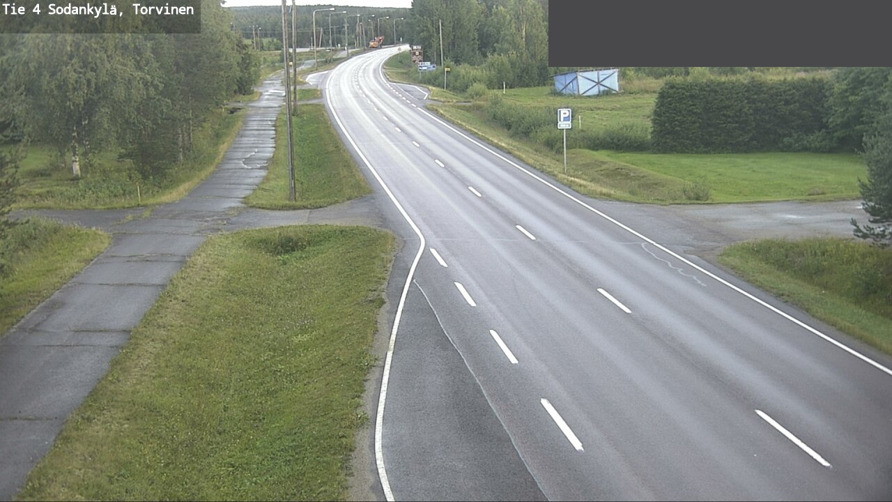 Weather Camera Image Road 4 Sodankylä, Torvinen, Sodankylä, Lappi