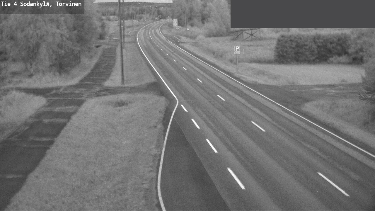 Weather Camera Image Road 4 Sodankylä, Torvinen, Sodankylä, Lappi