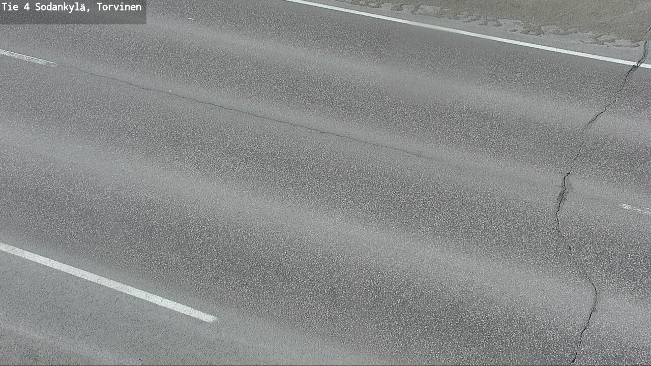 Weather Camera Image Road 4 Sodankylä, Torvinen, Sodankylä, Lappi