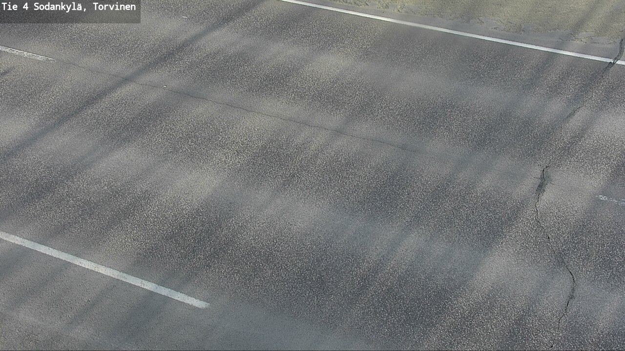 Weather Camera Image Road 4 Sodankylä, Torvinen, Sodankylä, Lappi
