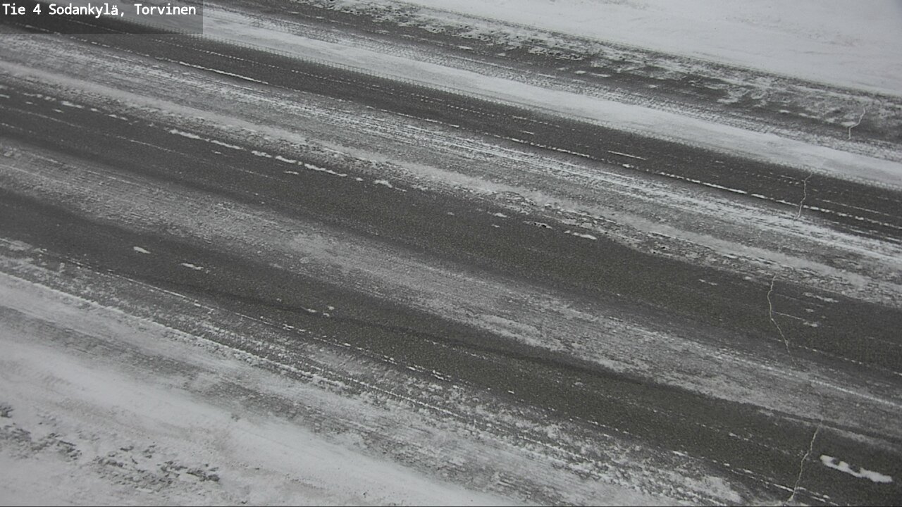 Weather Camera Image Road 4 Sodankylä, Torvinen, Sodankylä, Lappi