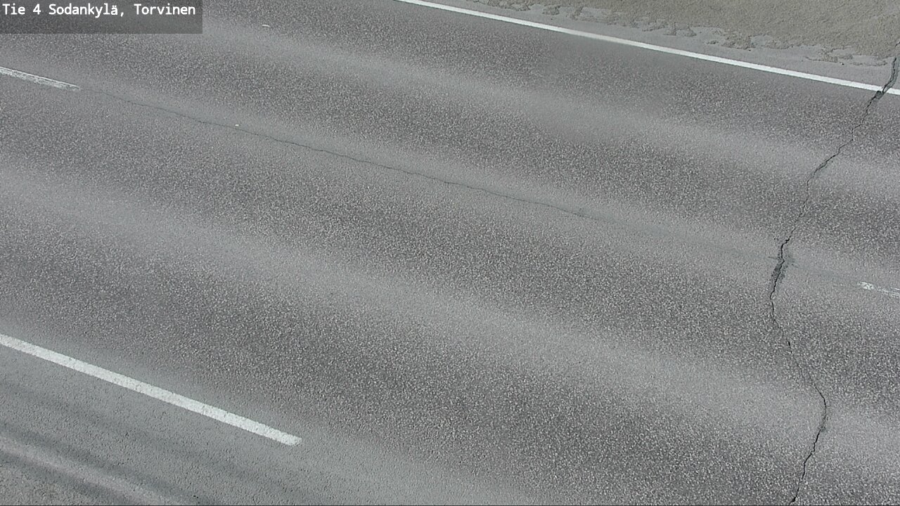 Weather Camera Image Road 4 Sodankylä, Torvinen, Sodankylä, Lappi