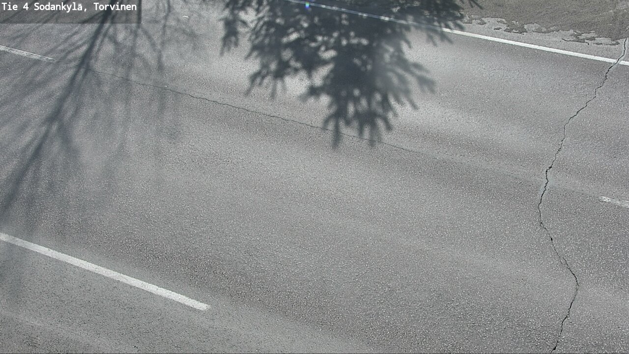 Weather Camera Image Väg 4 Sodankylä, Torvinen, Sodankylä, Lappi