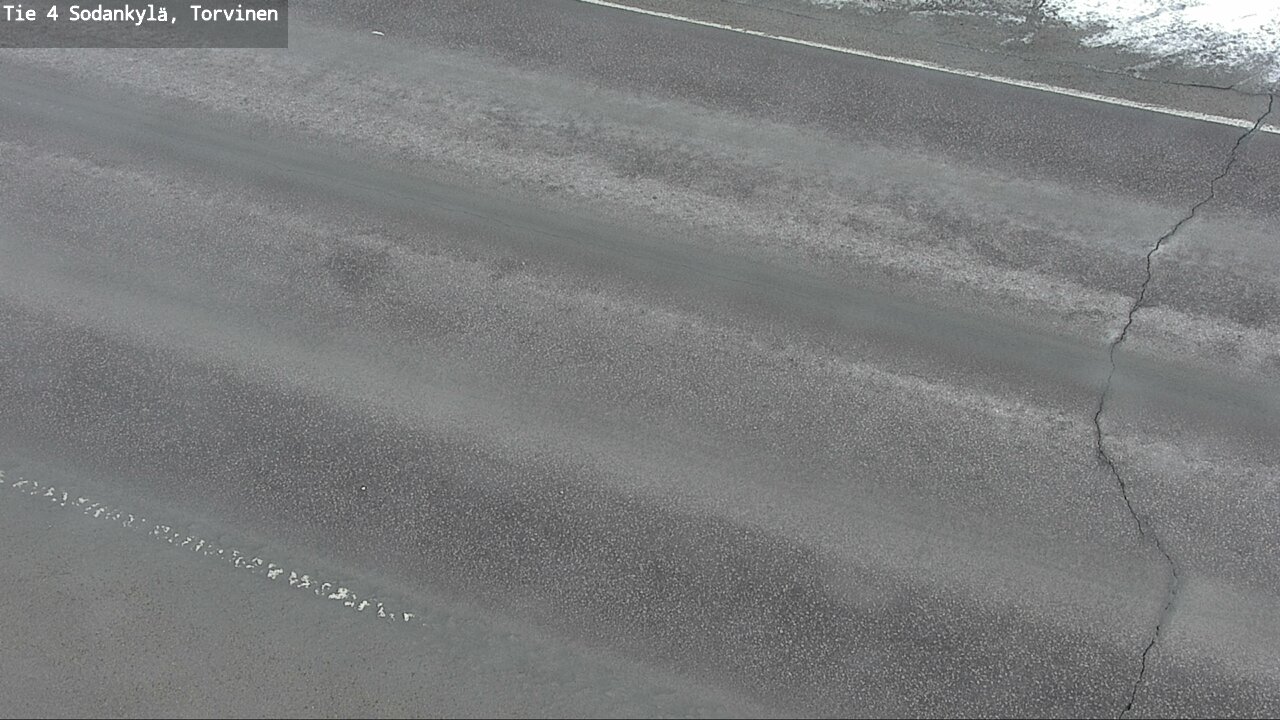 Weather Camera Image Road 4 Sodankylä, Torvinen, Sodankylä, Lappi