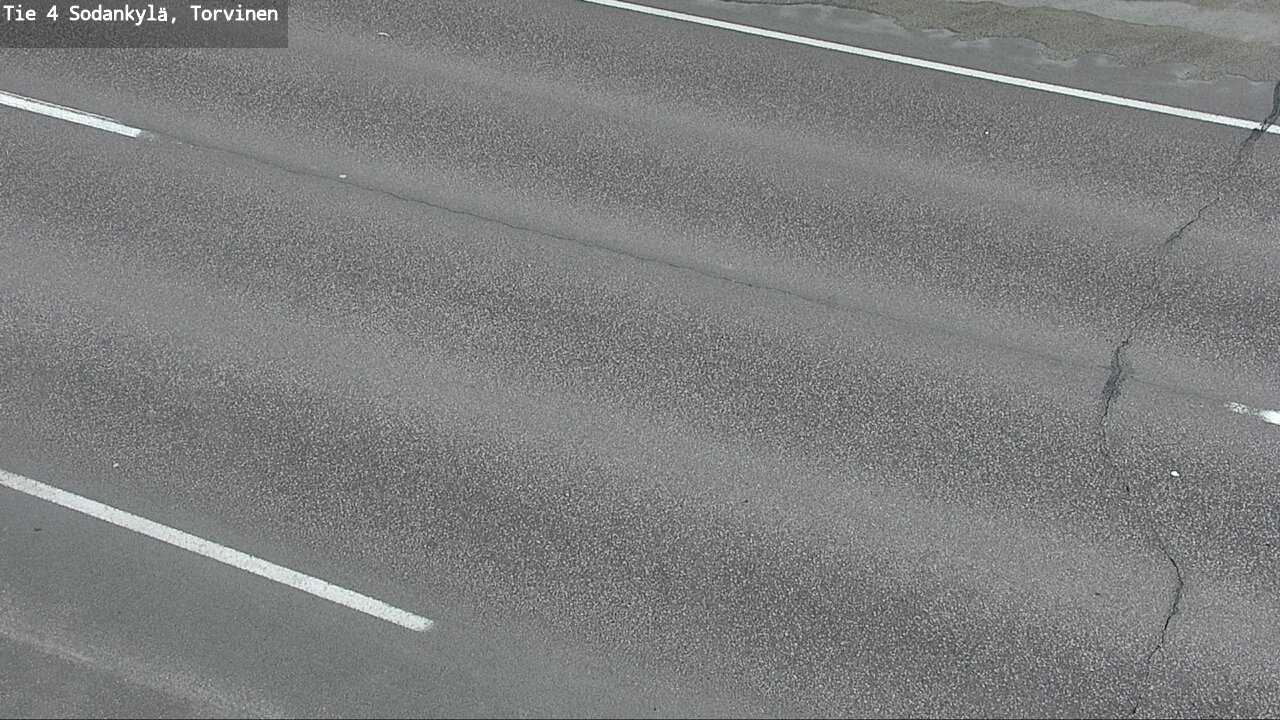 Weather Camera Image Väg 4 Sodankylä, Torvinen, Sodankylä, Lappi