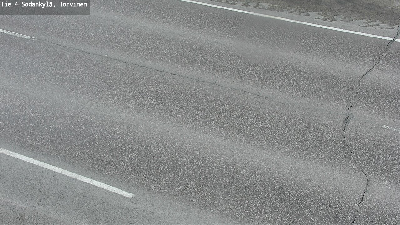 Weather Camera Image Road 4 Sodankylä, Torvinen, Sodankylä, Lappi