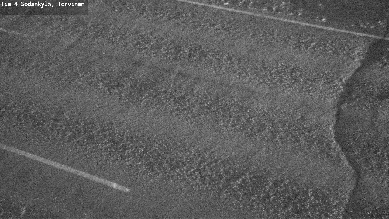 Weather Camera Image Road 4 Sodankylä, Torvinen, Sodankylä, Lappi