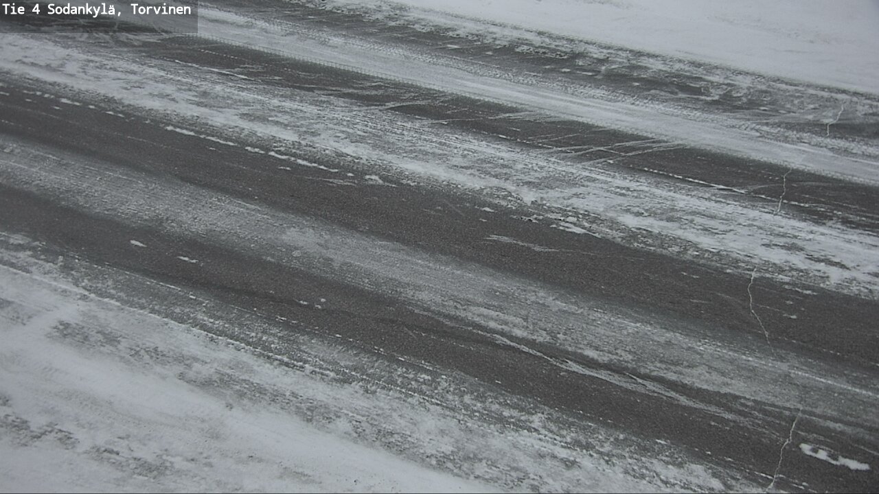 Weather Camera Image Road 4 Sodankylä, Torvinen, Sodankylä, Lappi
