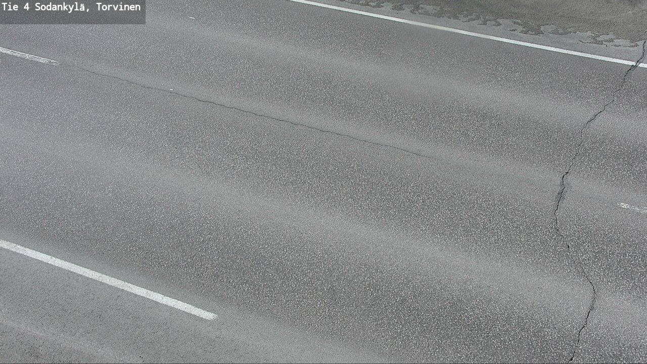 Weather Camera Image Road 4 Sodankylä, Torvinen, Sodankylä, Lappi