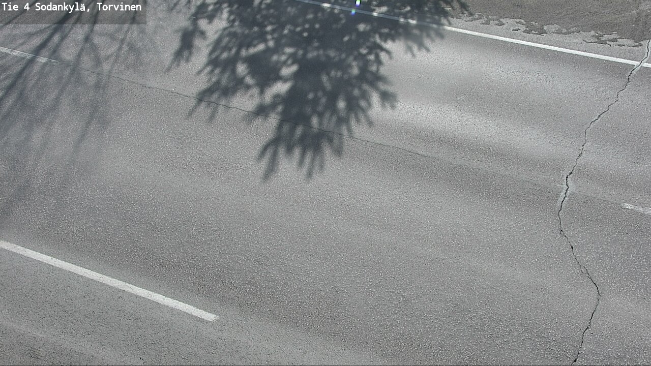 Weather Camera Image Väg 4 Sodankylä, Torvinen, Sodankylä, Lappi