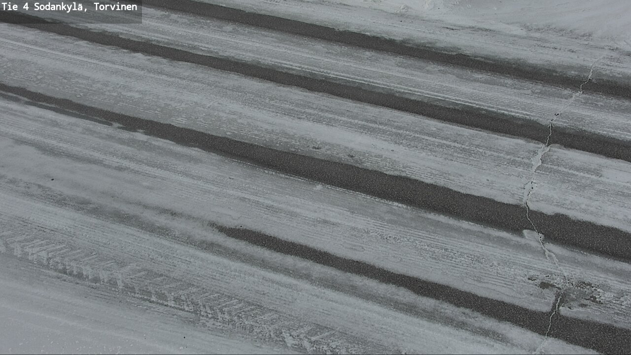 Weather Camera Image Road 4 Sodankylä, Torvinen, Sodankylä, Lappi