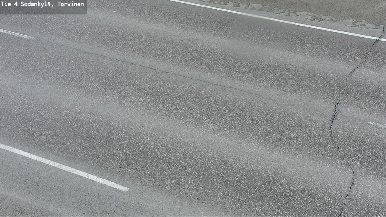 Weather Camera Image Road 4 Sodankylä, Torvinen, Sodankylä, Lappi