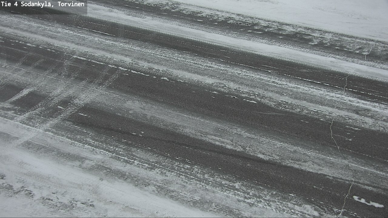 Weather Camera Image Road 4 Sodankylä, Torvinen, Sodankylä, Lappi