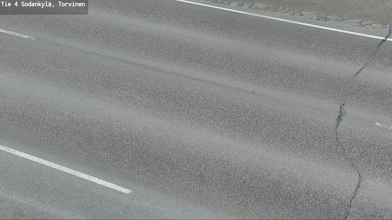 Weather Camera Image Road 4 Sodankylä, Torvinen, Sodankylä, Lappi