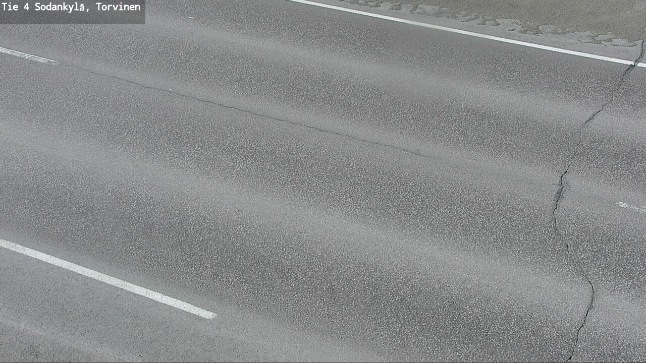 Weather Camera Image Väg 4 Sodankylä, Torvinen, Sodankylä, Lappi