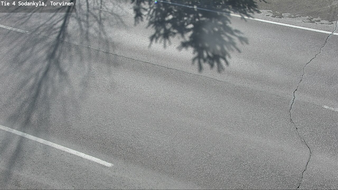 Weather Camera Image Väg 4 Sodankylä, Torvinen, Sodankylä, Lappi