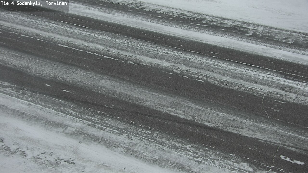 Weather Camera Image Road 4 Sodankylä, Torvinen, Sodankylä, Lappi