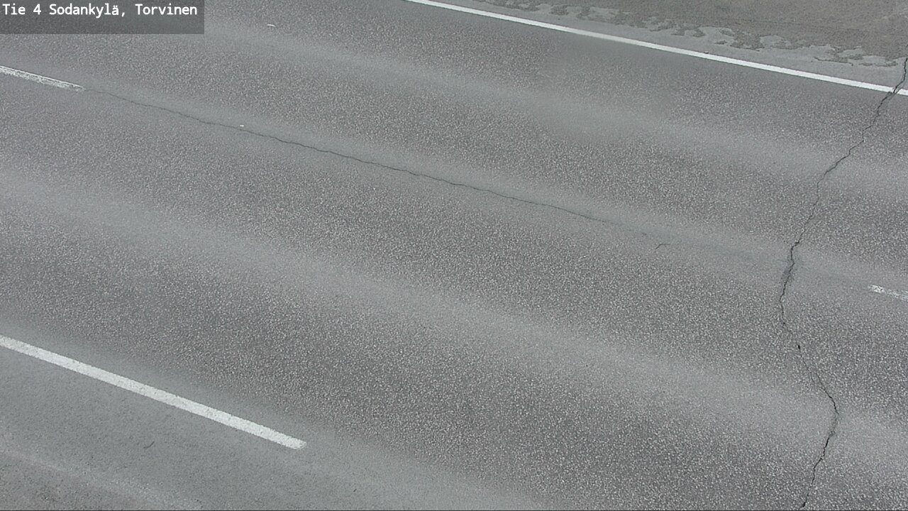 Weather Camera Image Road 4 Sodankylä, Torvinen, Sodankylä, Lappi