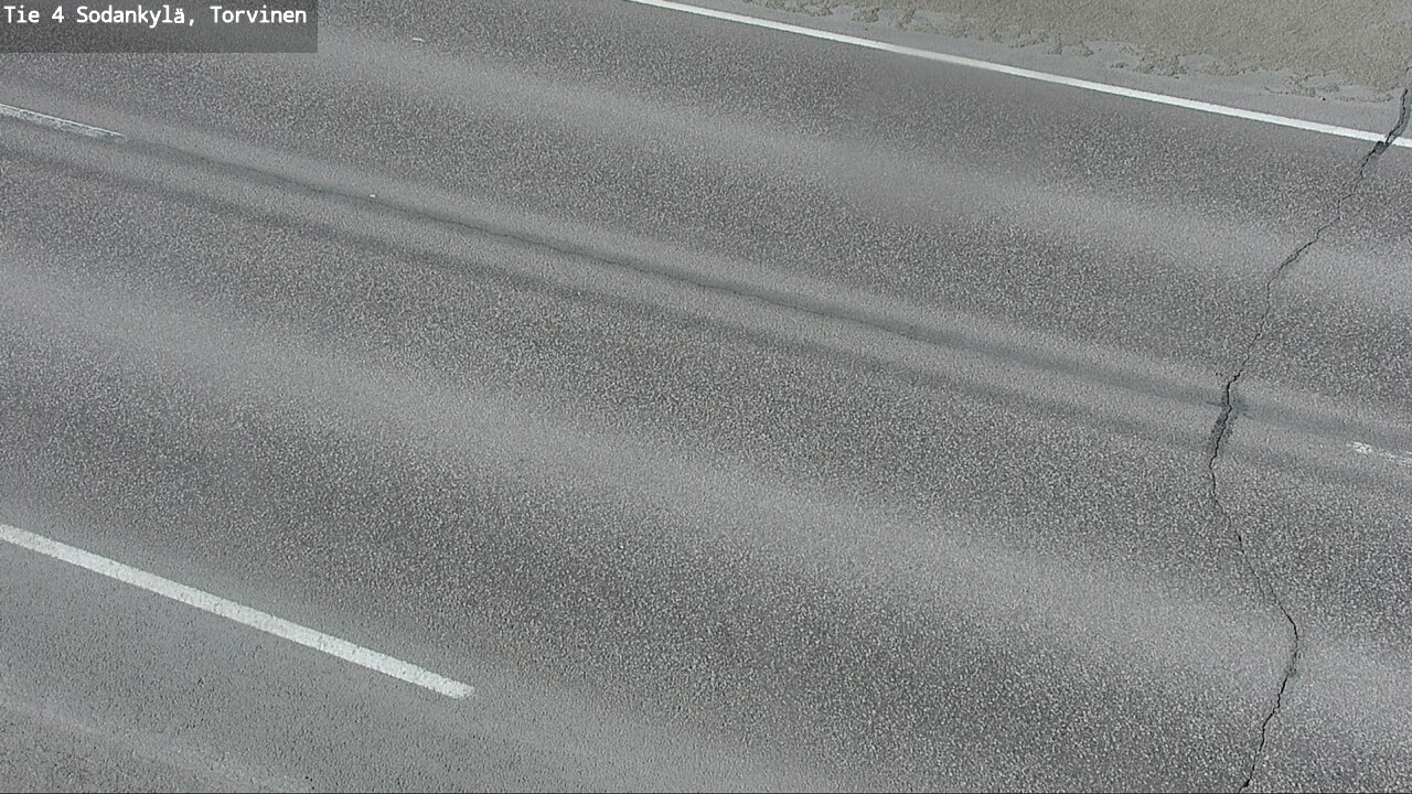 Weather Camera Image Road 4 Sodankylä, Torvinen, Sodankylä, Lappi