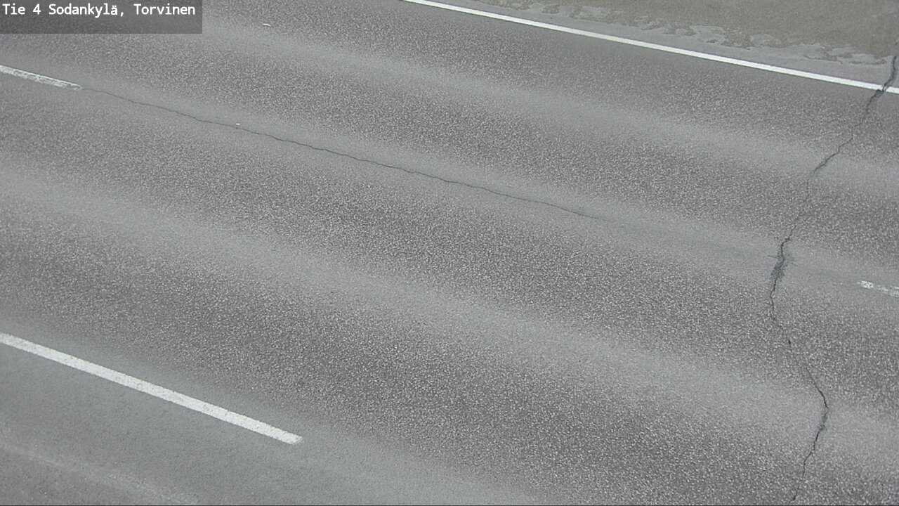 Weather Camera Image Road 4 Sodankylä, Torvinen, Sodankylä, Lappi