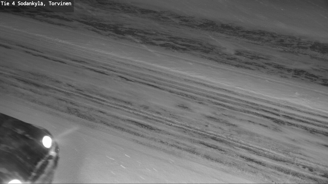 Weather Camera Image Road 4 Sodankylä, Torvinen, Sodankylä, Lappi