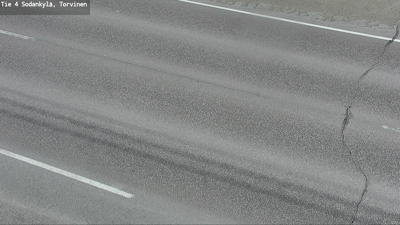 Weather Camera Image Road 4 Sodankylä, Torvinen, Sodankylä, Lappi