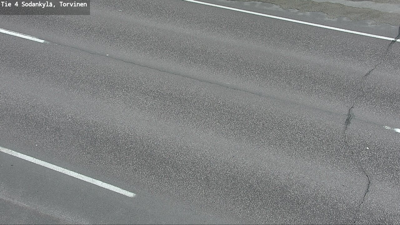 Weather Camera Image Road 4 Sodankylä, Torvinen, Sodankylä, Lappi