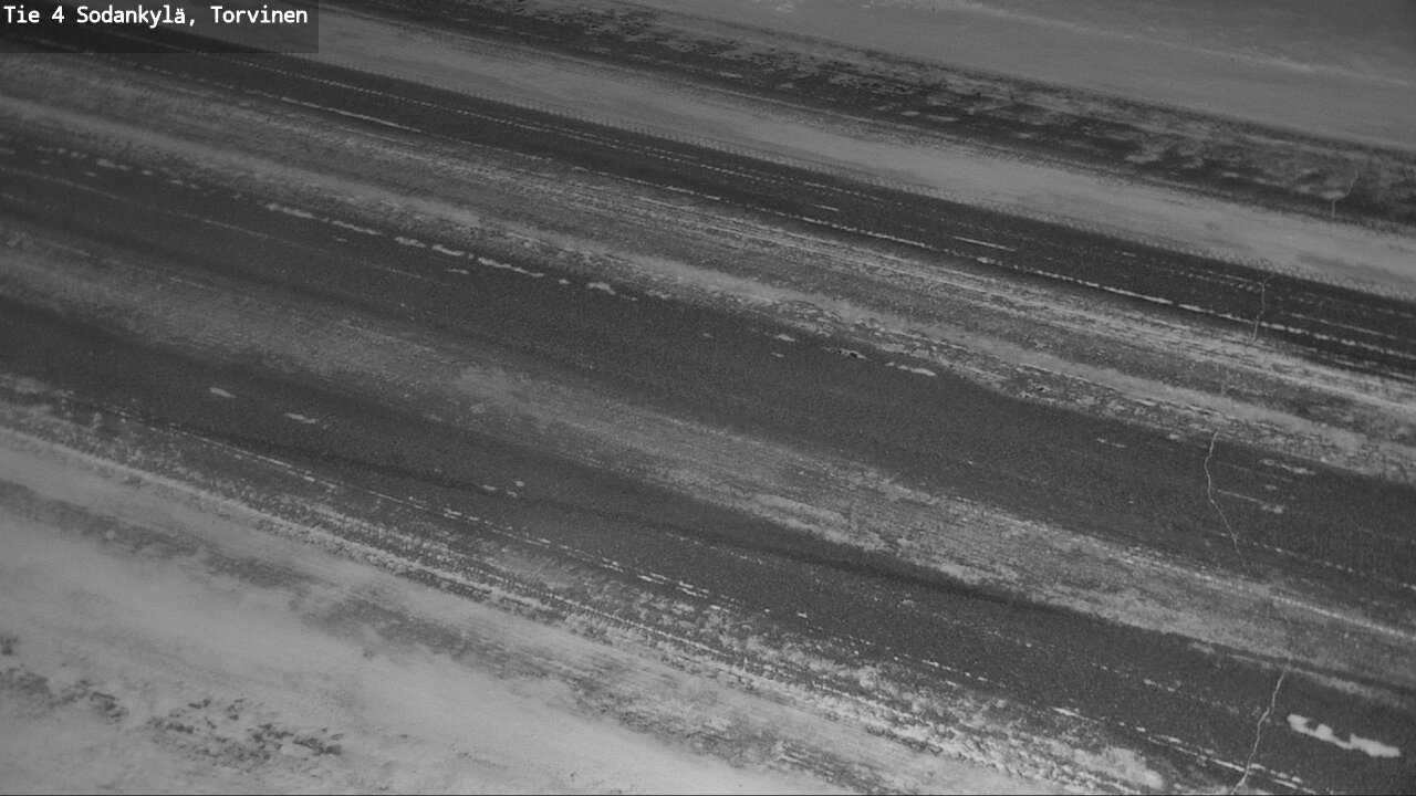 Weather Camera Image Road 4 Sodankylä, Torvinen, Sodankylä, Lappi