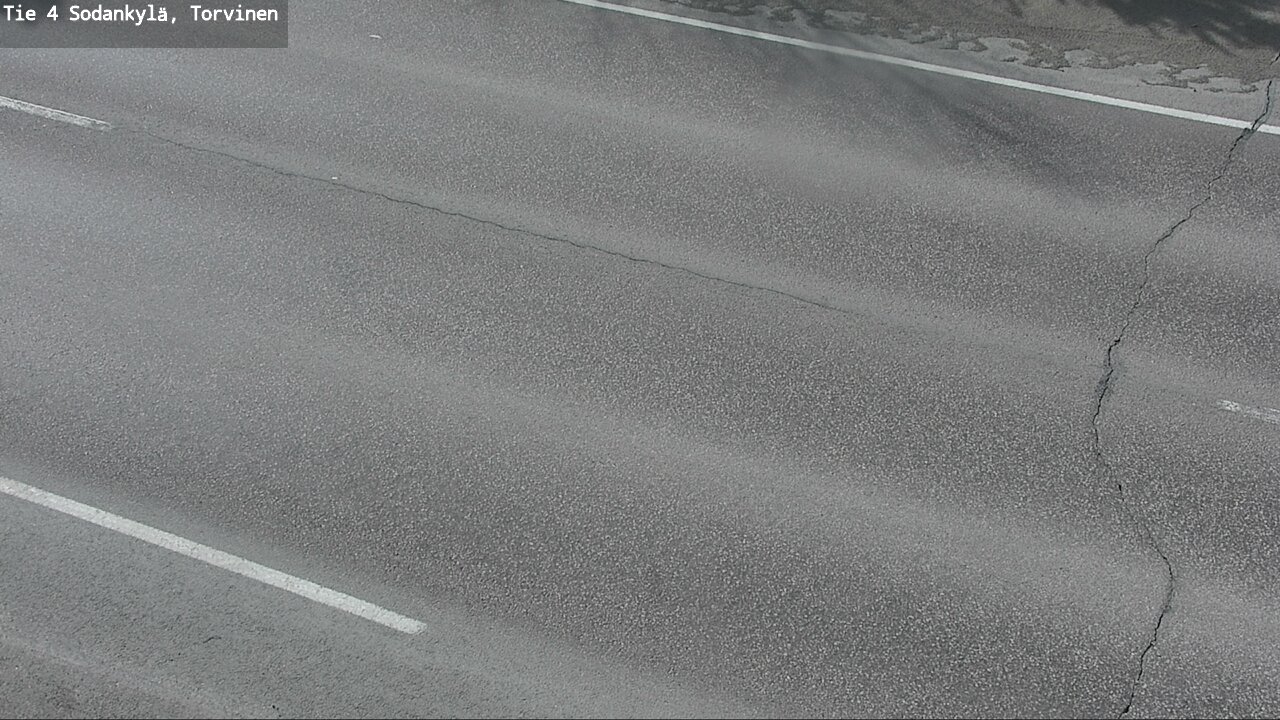 Weather Camera Image Road 4 Sodankylä, Torvinen, Sodankylä, Lappi