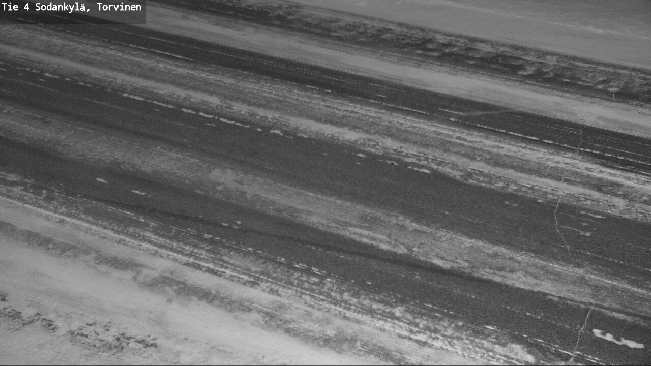 Weather Camera Image Road 4 Sodankylä, Torvinen, Sodankylä, Lappi
