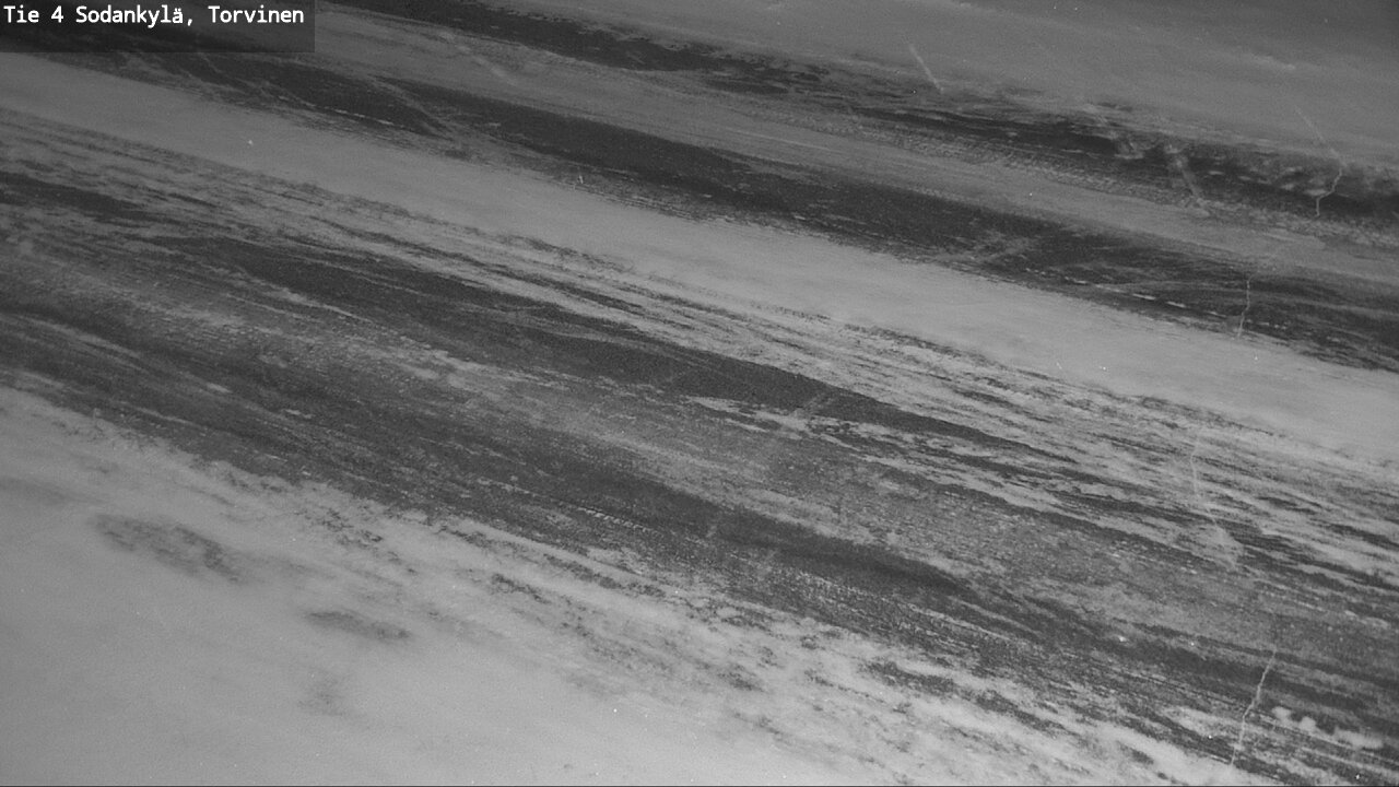 Weather Camera Image Road 4 Sodankylä, Torvinen, Sodankylä, Lappi